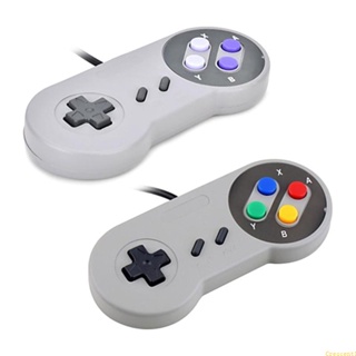 Bei จอยสติ๊กควบคุมเกม 16 Bit สําหรับ SuperNintendo SNES