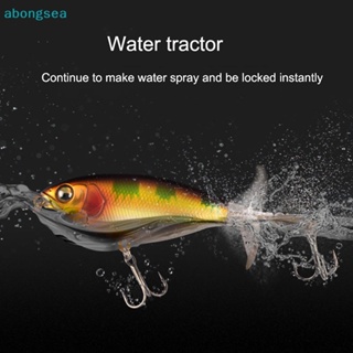 Abongsea เหยื่อตกปลาประดิษฐ์ แบบแข็ง พร้อมหางหมุนนิ่ม 1 ชิ้น