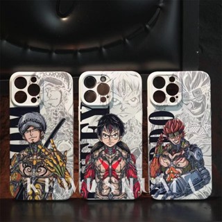 เคสโทรศัพท์มือถือแบบแข็ง กันกระแทก ลาย One Piece Nica Luffy Zoro Chopper สําหรับ Samsung Galaxy A02 A02S A03 A03S A04 A04E A11 A12 A13