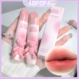 Abpopa Beauty Gege Bear Air Color ลิปกลอส เนื้อแมตต์ เต็มสี และเบา