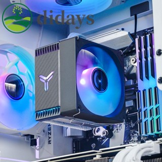 Argb พัดลมระบายความร้อน CPU 4 ท่อความร้อน 9 ซม. สําหรับ INTEL LGA 1700 1200115X AM4 นิ้ว