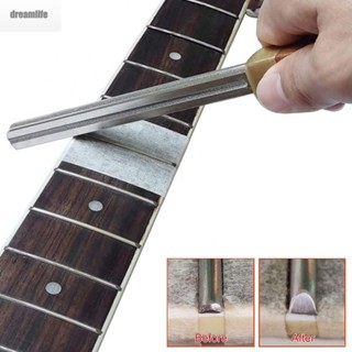 【DREAMLIFE】Guitar Luthier Tool Luthier Protector Repair Tool 4Size File Fret Fretboard