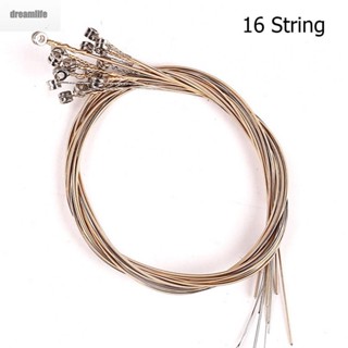 【DREAMLIFE】Unlock the Beauty of Music with this Durable and Resonating Lyre Harp String Set