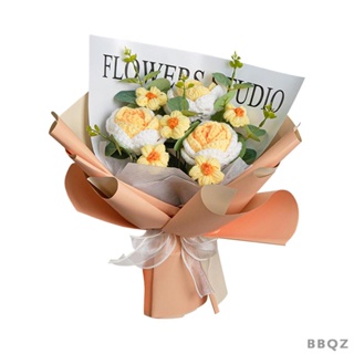 [Bbqz01] ช่อดอกไม้ประดิษฐ์ แฮนด์เมด สําหรับวันวาเลนไทน์ วันแม่ ของขวัญวันเกิด