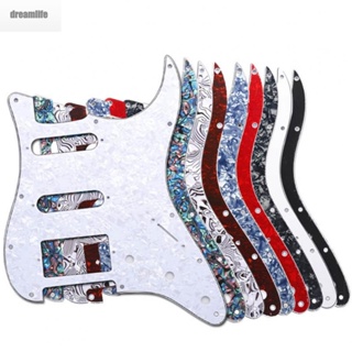 【DREAMLIFE】Guitar Pickguard Replacement Accessories Celluloid Electric Guitars For ST SQ