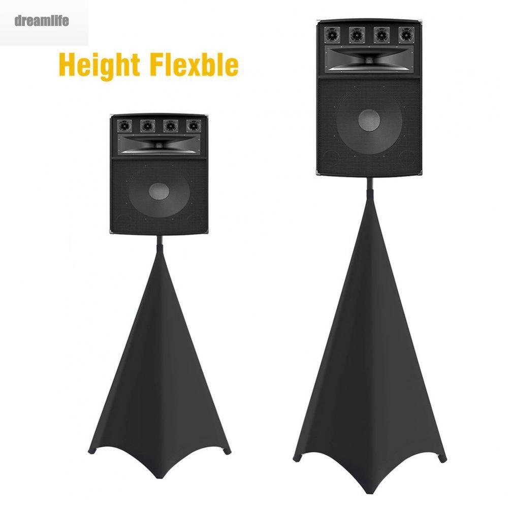 dreamlife-speaker-stand-cover-spandex-fabric-tripod-stand-skirt-upgraded-elastic-fabric