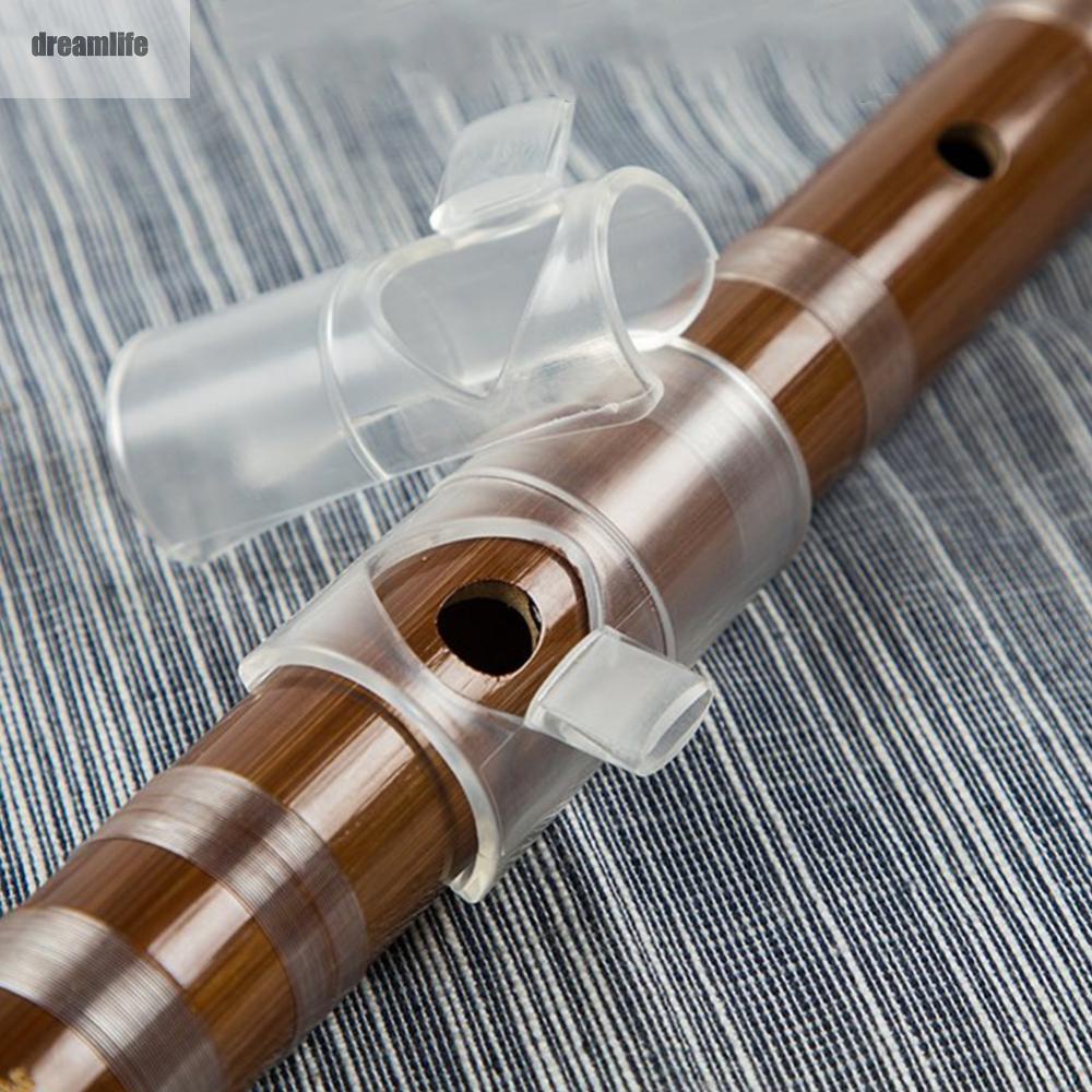 dreamlife-flute-blowing-aid-mouthpiece-whistle-easy-to-blow-plastic-whistle-bamboo-durable