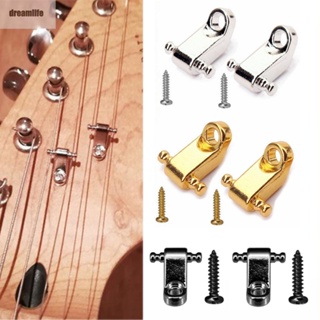 【DREAMLIFE】String Retainers Approx.10g Gold Metal Musical Instruments Parts&amp;Accessories
