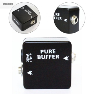 【DREAMLIFE】Effect Pedal With 1/4" Input With Output Jacks 1/4" Jack 5 * 5 * 3cm Brand New