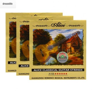 【DREAMLIFE】Classical Guitar Strings Plated Tools 1 Set A String A106 Alice Copper