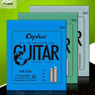 【DREAMLIFE】Premium Orphee Electric Bass Strings 4/5/6 String Hexagonal Carbon Steel 030 125