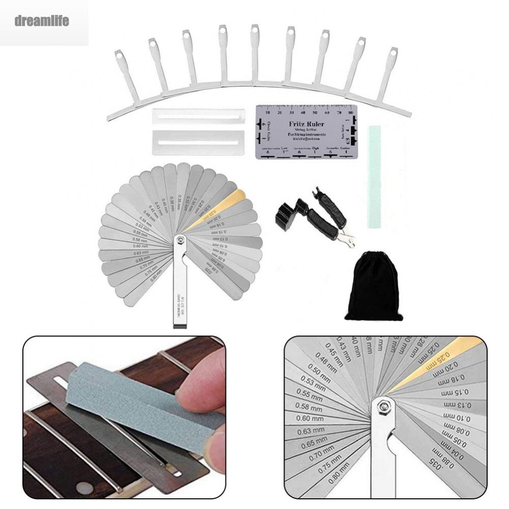 【DREAMLIFE】Guitar Luthier Tools 9 PCS Set Premium Luthier Tools