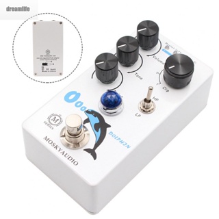 【DREAMLIFE】Effects Pedal Distortion Dolphin Electric Guitar Mosky Overdrive 100mA