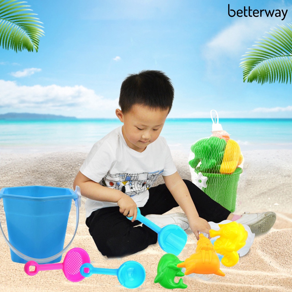 btr-ถังของเล่นชายหาด-พร้อมแม่พิมพ์-รูปสัตว์ทะเล-7-ชิ้น-ต่อชุด-พร้อมถังน้ํา-abs-ของเล่นชายหาด-สําหรับเด็ก