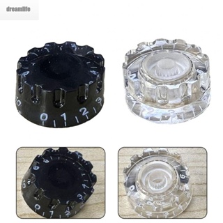 【DREAMLIFE】Speed Control Knob 1 PC 26*12MM 4.6g Black Plastic Brand New Tone Knob Top