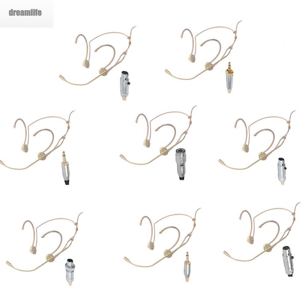 dreamlife-premium-beige-wireless-earhook-microphone-for-sennheiser-comfortable-and-stylish