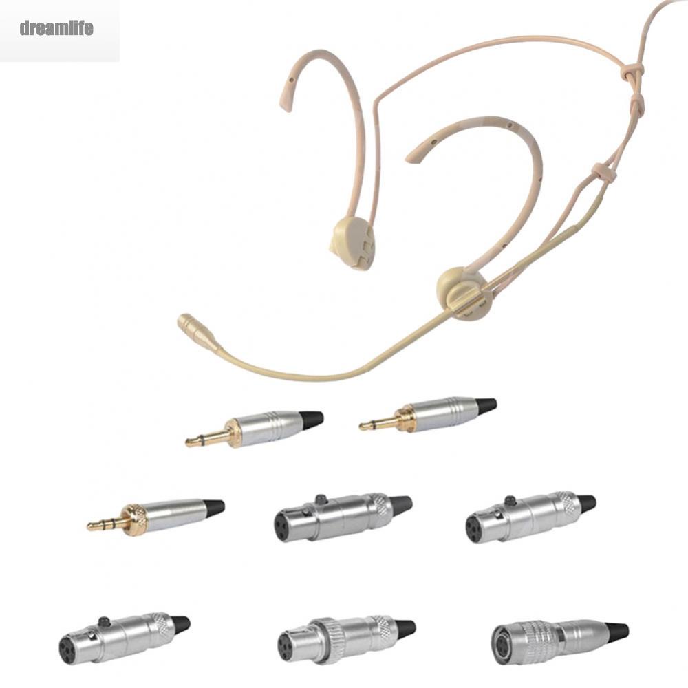 dreamlife-premium-beige-wireless-earhook-microphone-for-sennheiser-comfortable-and-stylish
