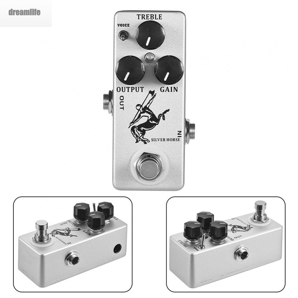 dreamlife-effect-pedal-bypass-effect-gain-guitar-metal-output-overdrive-pedal-shell