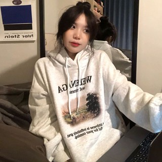 EMILIA SHOP  เสื้อผ้าผู้ญิง แขนยาว เสื้อฮู้ด คลุมหญิง สไตล์เกาหลี แฟชั่น  คุณภาพสูง สวย สไตล์เกาหลี fashion A28J1B6 36Z230909