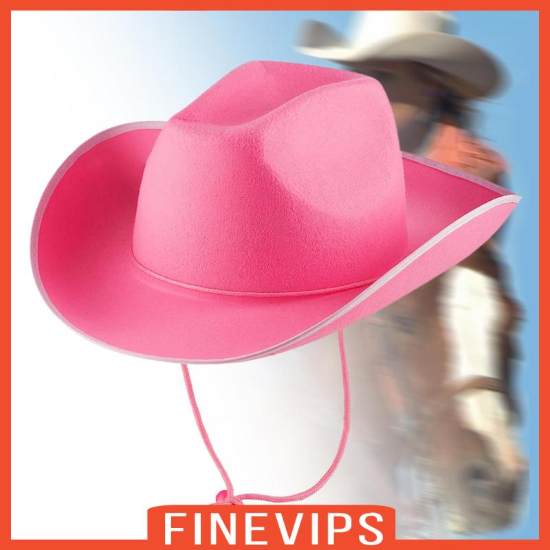 finevips-หมวกคาวบอย-หมวกปีกกว้าง-กันแดด-แบบพกพา-แฟชั่น-สําหรับงานหมั้น-งานเทศกาลดนตรี-งานแต่งงาน-งานรื่นเริง