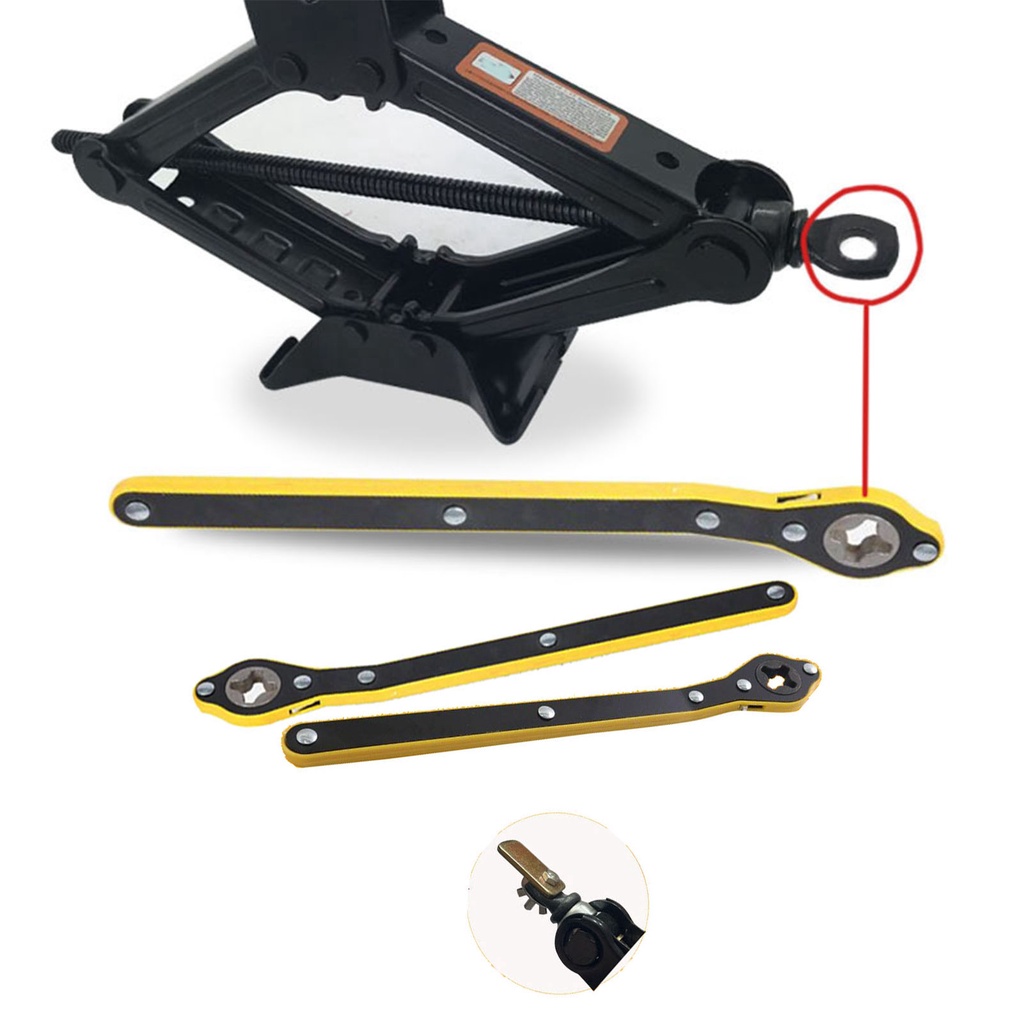 OObike Ratchet Spanner โลหะประหยัดแรงงานแข็งแรงทนทาน Rocker Design Jack ...