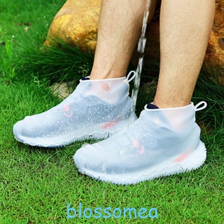 Blossomea ผ้าคลุมรองเท้า กันน้ํา กันลื่น ใช้ซ้ําได้