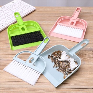 Spot seconds# mini desktop cleaning brush keyboard brush desktop cleaning two-piece set with dustpan small broom set 8.cc