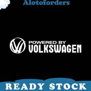 &lt;Alotoforders&gt; สติกเกอร์สะท้อนแสง ลายตัวอักษร สําหรับติดตกแต่งหน้าต่างรถยนต์ รถบรรทุก Volkswagen