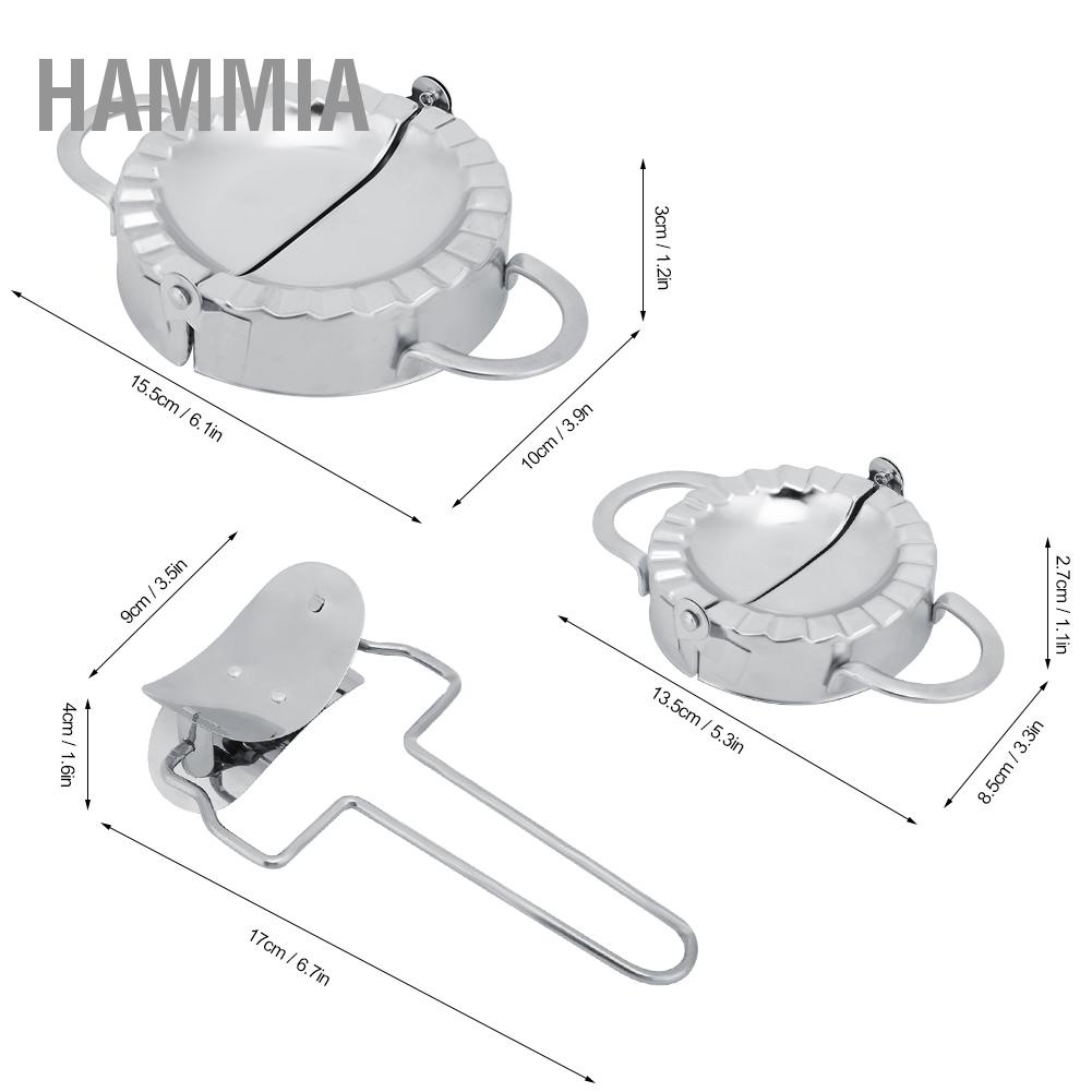 hammia-304-สแตนเลสคู่มือเกี๊ยวแม่พิมพ์เกี๊ยวห่อทำแม่พิมพ์เครื่องครัว
