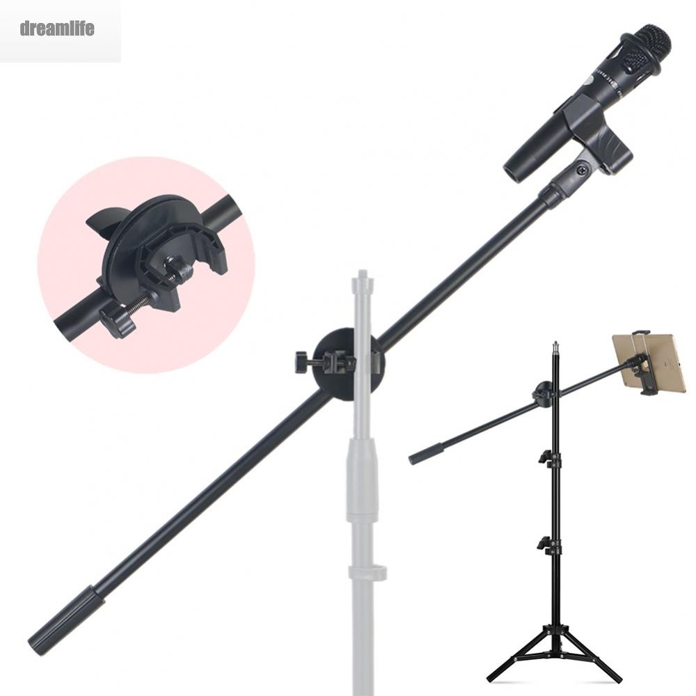 dreamlife-microphone-stand-black-clamp-easy-to-install-tube-diameter-within-2-5cm