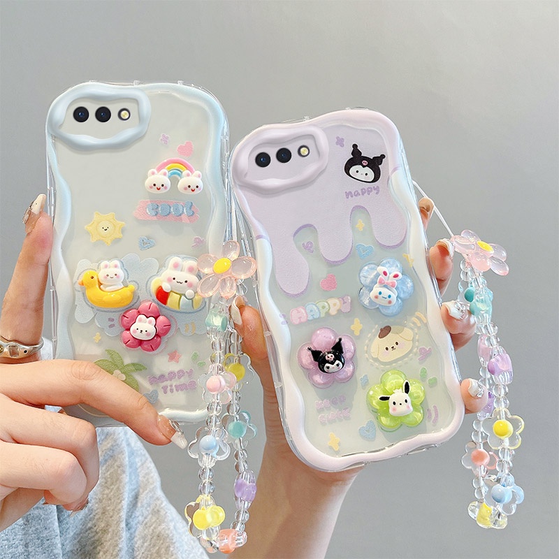 เคส-oppo-a3s-a12e-เคสโทรศัพท์มือถือ-ลายการ์ตูนตุ๊กตาครีม-3d-แฟชั่น-สําหรับ-oppo-a3s-a12e