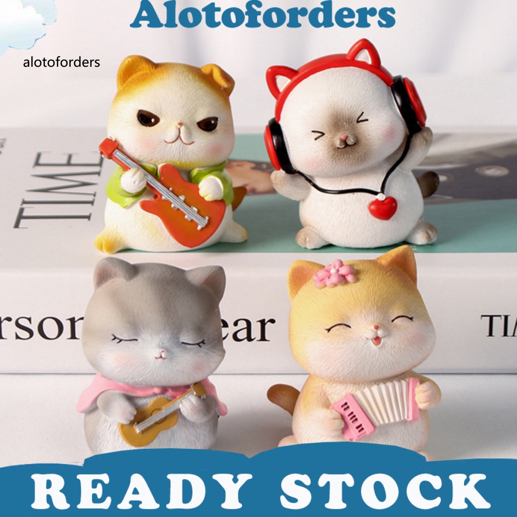 lt-alotoforders-gt-เครื่องประดับเรซิ่น-รูปแมวน่ารัก-สําหรับตกแต่งภายในรถยนต์