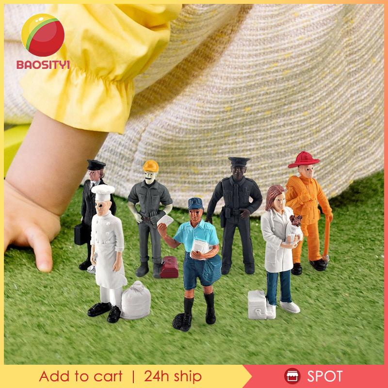 baosity1-โมเดลฟิกเกอร์คน-ขนาดเล็ก-7-ชิ้น