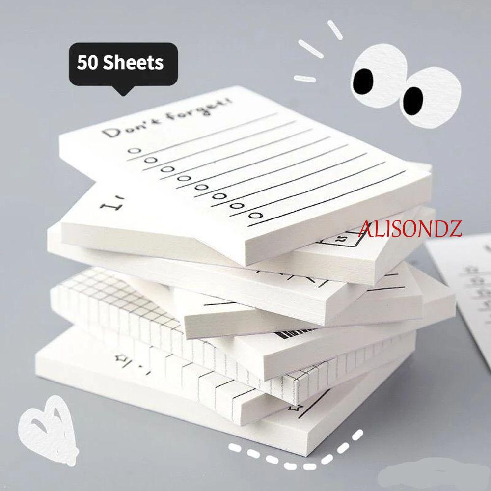 alisondz-สมุดโน้ต-เมโม่-สมุดบันทึก-ขนาดเล็ก-เครื่องเขียนนักเรียน-เช็คลิสต์-ฉีกได้