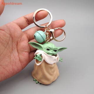 [Ageofdream] พวงกุญแจ จี้ฟิกเกอร์การ์ตูน Disney Baby Yoda Yoda Kawaii ของเล่นสําหรับเด็ก