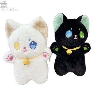 Augustina ตุ๊กตาแมว สีขาวดํา 25 ซม. ของขวัญวันเกิด สําหรับเด็ก