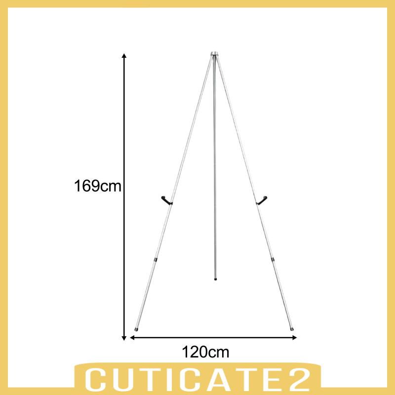 cuticate2-ขาตั้งกล้องสามขา-ขาตั้งพื้น-ขาตั้งภาพวาดศิลปะ-ขาตั้งพับได้-ขาตั้งกล้องโลหะ-ยืดหดได้-สําหรับบ้าน-รูปภาพ-ผ้าใบ