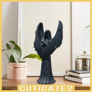 [Cuticate2] ฟิกเกอร์เรซิ่น รูปปั้นนางฟ้า สไตล์นอร์ดิก สําหรับตกแต่งบ้าน โต๊ะ ห้องนอน กลางแจ้ง