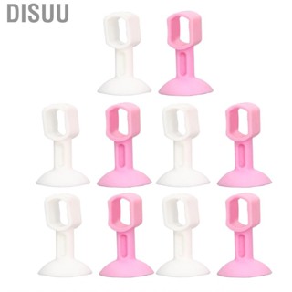 Disuu 10 PCS Washer Door Holder Pink White Rubber Keep Dry Washing Machine Brac