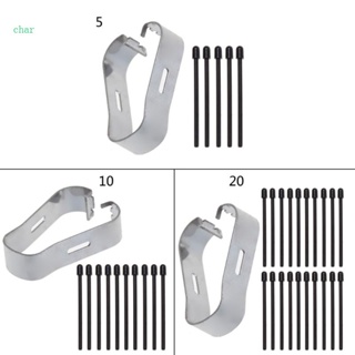 Char แหนบปากกาสไตลัส ปลายปากกา S แบบเปลี่ยน สําหรับปากกามาร์กเกอร์ 2 ด้าม 1 อัน