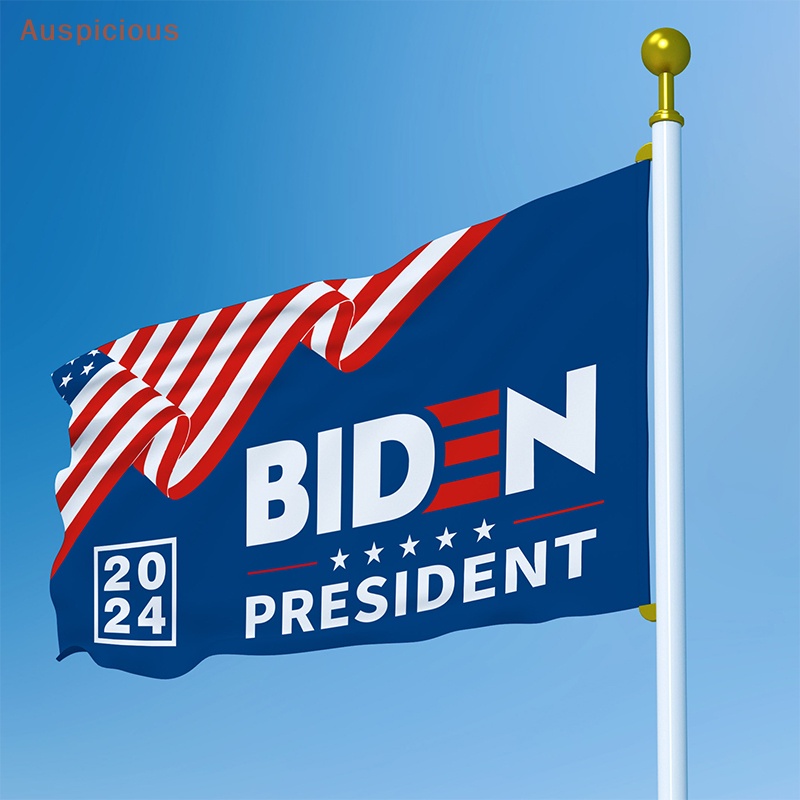 มงคล-ธงแบนเนอร์-donald-trump-joe-bide-for-president-2024-flag-3x5-outdoor-take-america-back-tab-joe-bide-2024