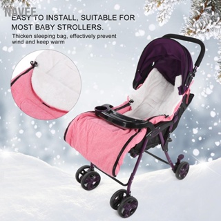 NAVEE ฤดูหนาวกันลมสากลข้นถุงนอนทารกที่อบอุ่นสำหรับอุปกรณ์เสริมรถเข็นเด็กทารก