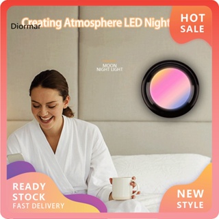 Dio โคมไฟกลางคืน LED ใช้แบตเตอรี่ หรี่แสงได้ 16 สี 6 ชิ้น ต่อชุด