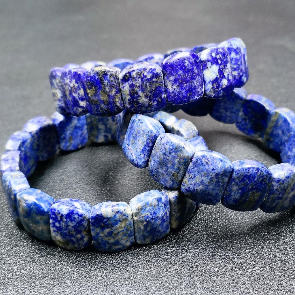 lapis-lazuli-กําไลข้อมือ-แบบแถวเดียว