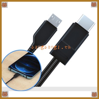 Bang สายชาร์จ Type-C Micro USB Type-C 100 ซม. ทนทาน สําหรับโทรศัพท์มือถือ แท็บเล็ต