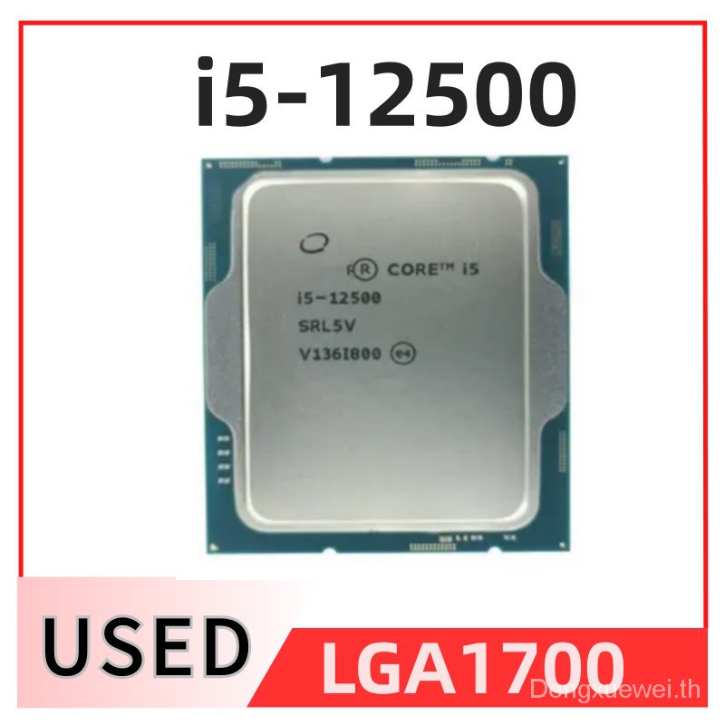 หน่วยประมวลผล-cpu-core-i5-12500-i5-12500-3-0ghz-six-core-สิบสองเกลียว-10nm-l3-18m-117w-lga-1700-u4pn