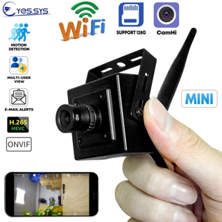 กล้องวงจรปิดไร้สาย 2.0MP 1080p Net P2P IP CCTV HD WiFi ขนาดมินิ แบบพกพา รองรับการ์ด TF