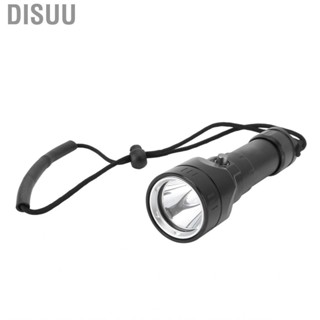 Disuu Flashlight For Diving 5000LM P50 4 Lamp Beads 3 Light Modes IPX8 QT