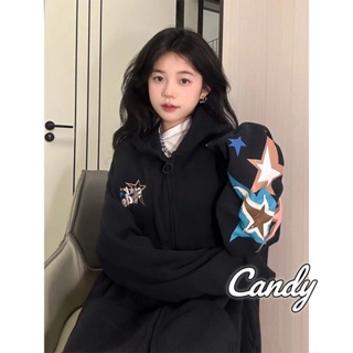 Candy Kids  เสื้อผ้าผู้ญิง แขนยาว แขนเสื้อยาว คลุมหญิง สไตล์เกาหลี แฟชั่น  คุณภาพสูง สไตล์เกาหลี ทันสมัย fashion A28J18F 39Z230926