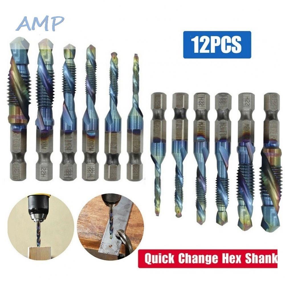 new-8-tap-drill-tap-drill-bits-impact-driver-bit-quick-change-right-hand-thread-tap